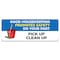 Signmission Good Housekeeping Promotes Do Your Part.Pick Up-Clean Up Banner Stand Single Sided, 48" H, B-30073 B-30073 - alternate 1